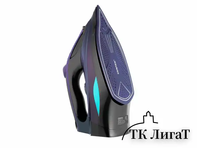 Утюг CENTEK CT-2361, 3000 Вт, керамическое покрытие, антикапля, антинакипь, фиолетовый, CT-2361 VIOLET