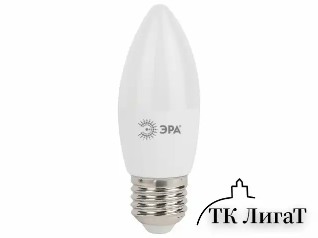 Лампа светодиодная ЭРА STD, 11 (100) Вт, цоколь E27, свеча, нейтральный белый свет, 35000 ч., LED B35-11W-840-E27, Б0032983