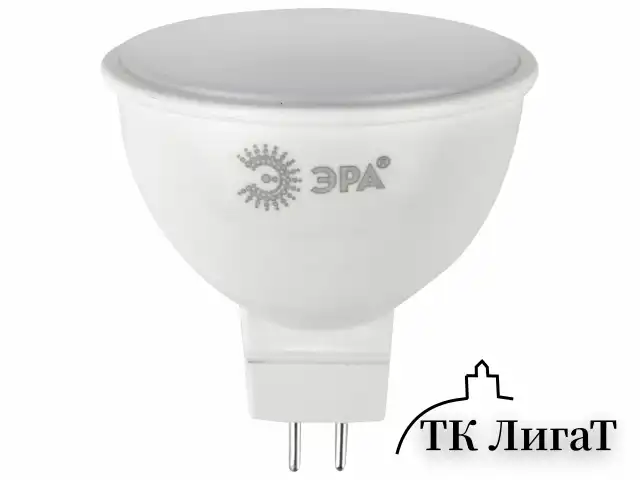 Лампа светодиодная ЭРА STD, 10 (90) Вт, цоколь GU5.3, софит, нейтральный белый свет, 35000 ч., LED MR1610W840GU5.3, Б0032996