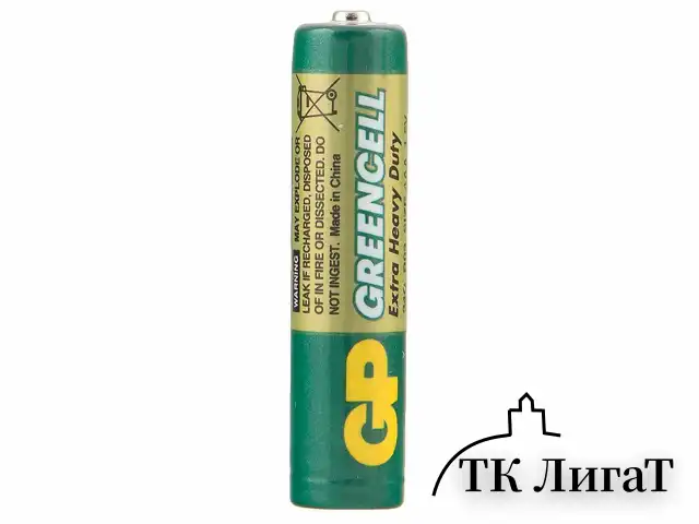 Батарейки КОМПЛЕКТ 4 шт., GP GreenCell AAA (R03, 24G), солевые, мизинчиковые, блистер, 24G-2CR4