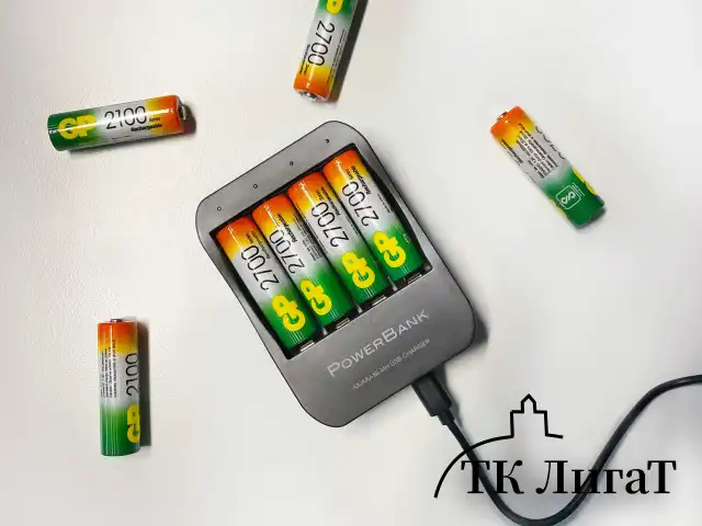 Батарейки аккумуляторные Ni-Mh пальчиковые КОМПЛЕКТ 2 шт. АА (HR6) 2650 mAh, GP, 270AAHC-2DECRC2