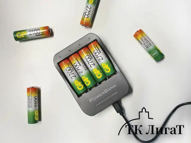 Батарейки аккумуляторные Ni-Mh пальчиковые 6 шт. (ПРОМО 4+2) АА (HR6) 2650 mAh, GP, 270AAHC4/2-2CR6