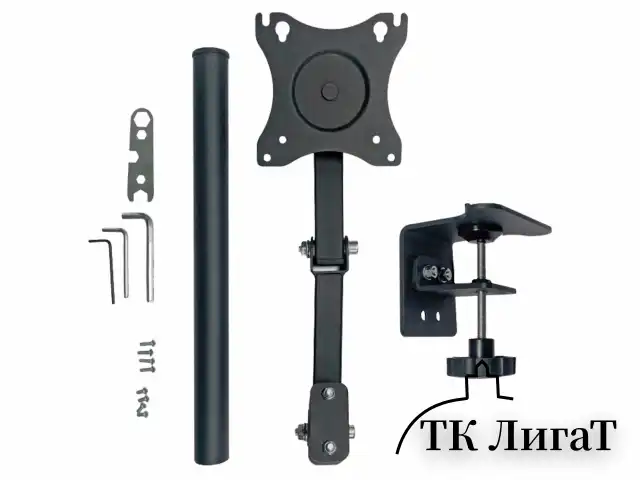 Кронштейн для монитора К-501 VESA 75х75-100х100, 17"-32", до 8 кг, РЭМО, 4603225012955, 960058