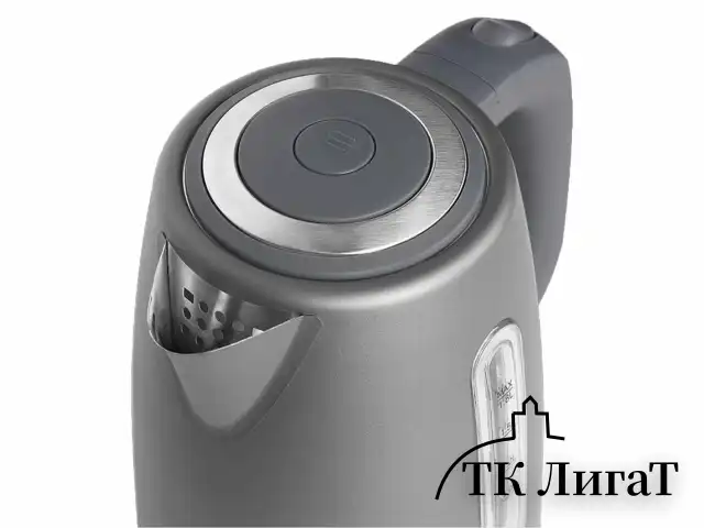 Чайник SCARLETT SC-EK21S42, 1,8 л, 1800 Вт, закрытый нагревательный элемент, стальной корпус