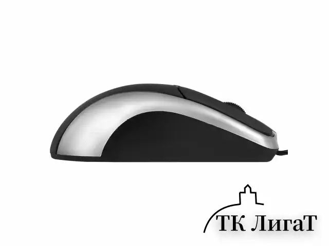 Набор проводной SONNEN KB-S110, USB, клавиатура 113 клавиш, мышь 3 кнопки, 1000 dpi, черный/серебристый, 513854
