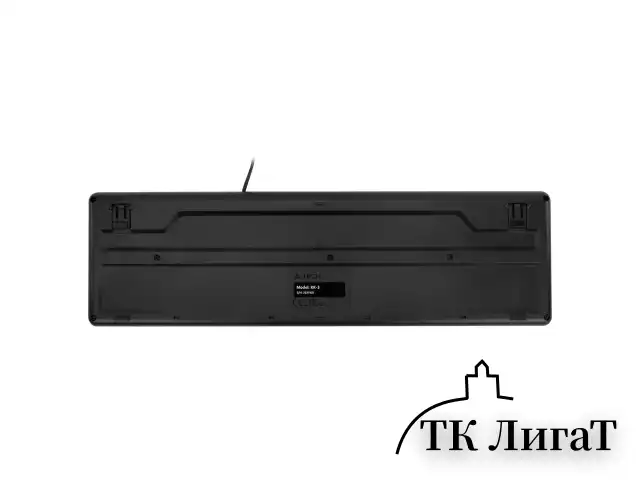 Набор проводной A4TECH KK-3330, USB, клавиатура 104 клавиши, мышь 2 кнопки + 1 кнопка-колесо, черная, 1530249