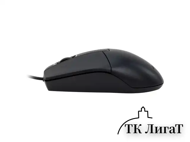 Набор проводной A4TECH KK-3330, USB, клавиатура 104 клавиши, мышь 2 кнопки + 1 кнопка-колесо, черная, 1530249