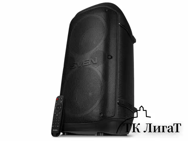 Колонка портативная SVEN PS-800, 100 Вт, TWS, Bluetooth, FM, USB, microSD, LED-дисплей, черная, SV-021511