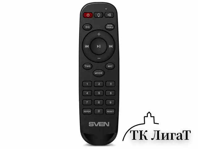 Колонка портативная SVEN PS-800, 100 Вт, TWS, Bluetooth, FM, USB, microSD, LED-дисплей, черная, SV-021511
