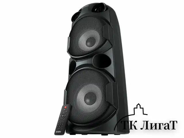 Колонка портативная SVEN PS-750, 80 Вт, TWS, Bluetooth, FM, USB, microSD, LED-дисп, черная, SV-019617