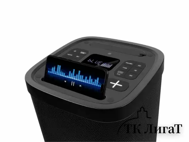 Колонка портативная SVEN PS-950, 160 Вт, TWS, Bluetooth, FM, USB, microSD, LED-дисплей, черная, SV-022396