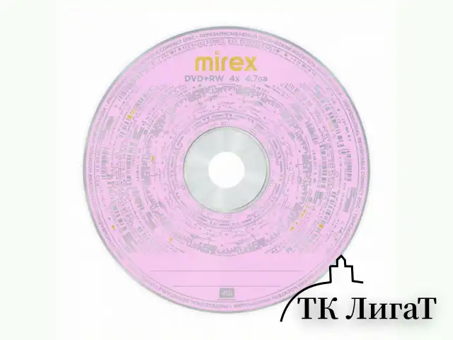 Диск DVD+RW (плюс) MIREX, 4,7 Гб, 4x, Slim Case, 1 штука, UL130022A4S