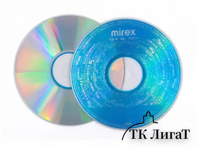 Диск CD-R MIREX, 700 Мб, 48x, бумажный конверт, 1 штука, UL120051A8C