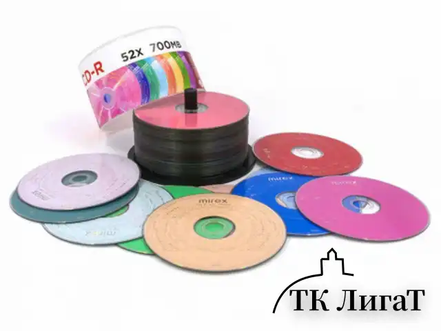 Диски CD-R MIREX RandomColor 700Мб 48x CakeBox (упаковка на шпиле) КОМПЛЕКТ 50шт цвет, UL120009A8B