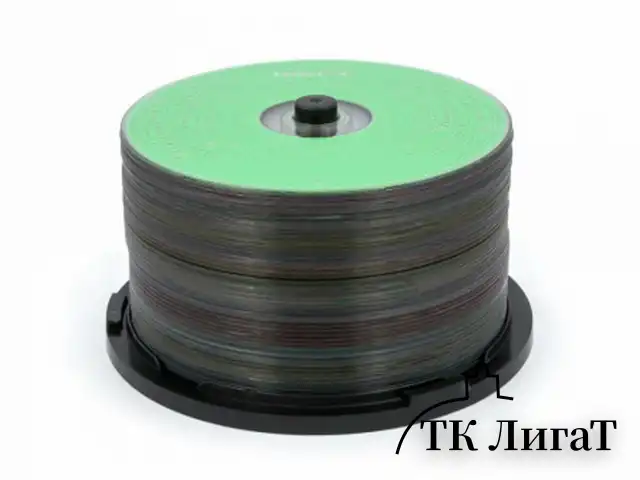 Диски CD-R MIREX RandomColor 700Мб 48x CakeBox (упаковка на шпиле) КОМПЛЕКТ 50шт цвет, UL120009A8B