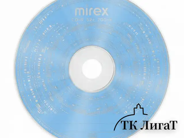 Диски CD-R MIREX RandomColor 700Мб 48x CakeBox (упаковка на шпиле) КОМПЛЕКТ 50шт цвет, UL120009A8B