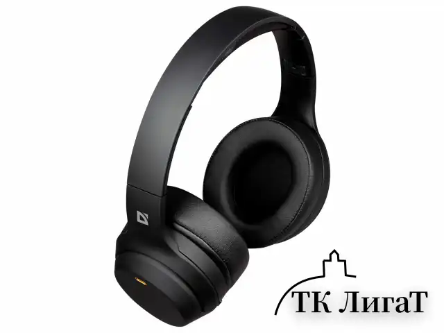 Наушники с микрофоном (гарнитура) DEFENDER FreeMotion B690, Bluetooth, беспроводные, черные, 63690