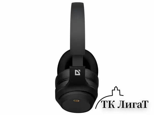Наушники с микрофоном (гарнитура) DEFENDER FreeMotion B690, Bluetooth, беспроводные, черные, 63690