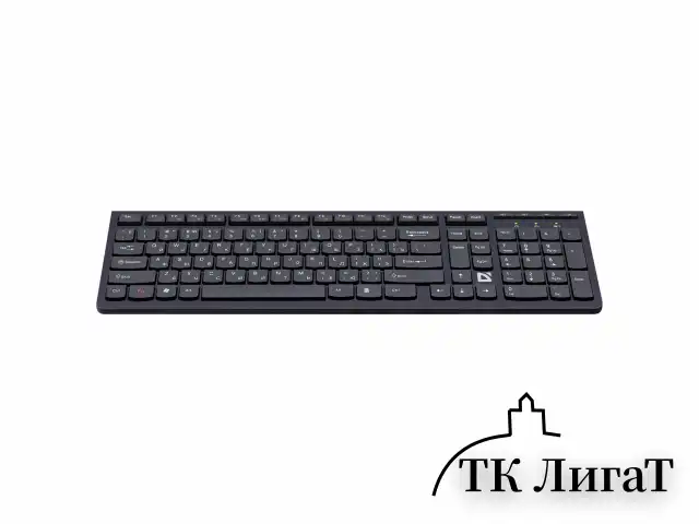 Клавиатура беспроводная DEFENDER UltraMate SM-535 RU, USB, 108 клавиш, 2,4 Ghz, черная, 45535