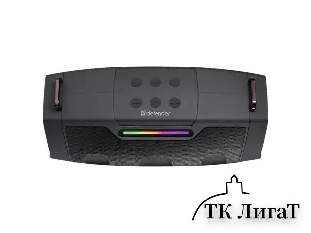 Колонка портативная DEFENDER Beatbox 25, 25 Вт, 3000 мАч, Bluetooth, FM, Type-C, черная, 65325