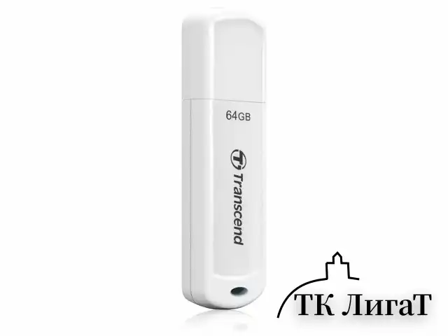 Флеш-диск 64 GB TRANSCEND JetFlash 730, USB 3.1, белый, TS64GJF730