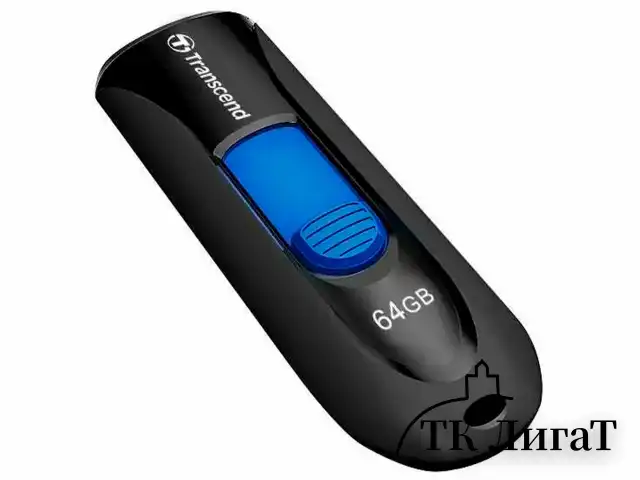 Флеш-диск 64 GB TRANSCEND JetFlash 790, USB 3.1, черный, TS64GJF790K
