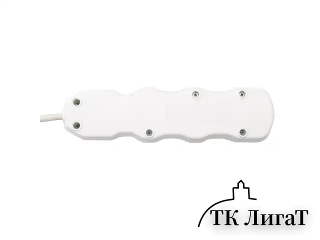 Удлинитель У10-003 3 розетки, с заземлением, 10 А, 3 м, белый, 6696