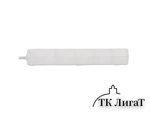 Удлинитель У10-004 4 розетки, с заземлением, 10 А, 5 м, белый, 8695