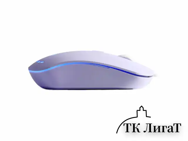 Мышь проводная бесшумная SMARTBUY 288-V, USB, 3 кнопки + 1 колесо, оптическая, сиреневая, 06819, SBM-288-V