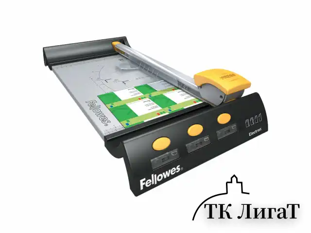 Резак роликовый FELLOWES ELECTRON A4, 4 стиля резки, до 10 л., длина резки 320 мм, FS-54104