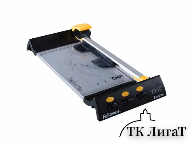 Резак роликовый FELLOWES ELECTRON A4, 4 стиля резки, до 10 л., длина резки 320 мм, FS-54104