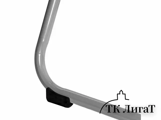 Стул складной BRABIX "Golf Lite CF-017", серебристый каркас, пластик чёрный, 532895