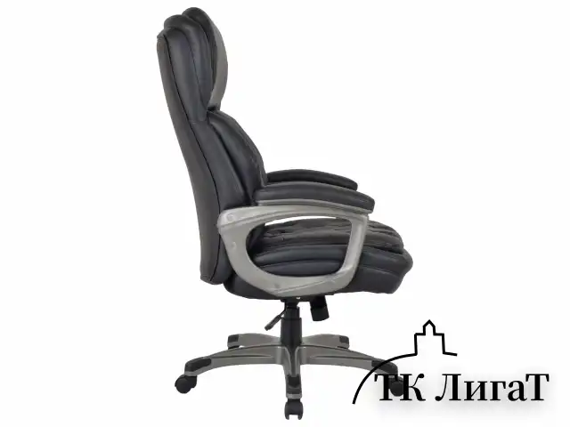 Кресло BRABIX PREMIUM "Regal EX-557", НАГРУЗКА до 150 кг, пружинный блок, экокожа, черный, 532945