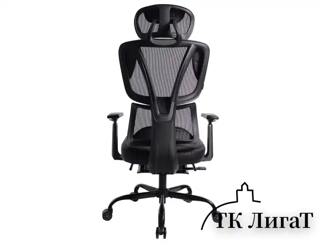 Кресло BRABIX PREMIUM "Venom GM-530", подножка, синхромеханизм, экокожа/сетка, черное/серое, 532951