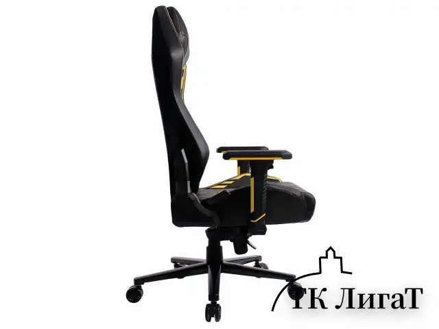 Кресло BRABIX PREMIUM "Tanos GM-180", мультиблок, 4D подлокотники, литой поролон, черное/желтое, 532953