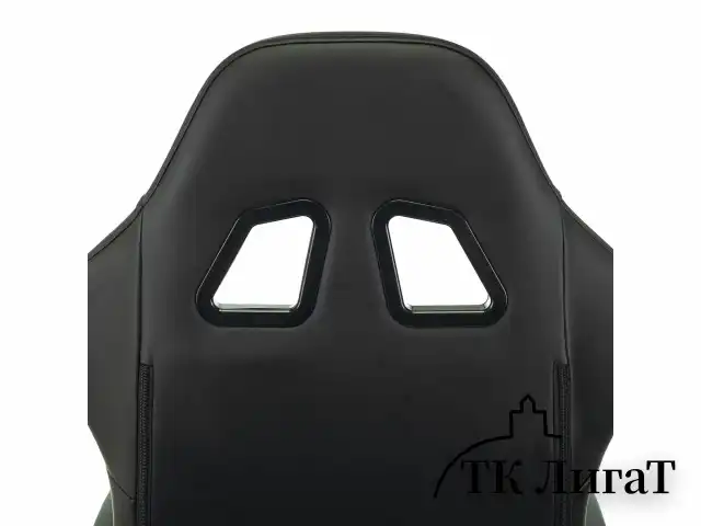 Кресло компьютерное BRABIX "Striker GM-121", синхромеханизм, 2 подушки, экокожа/велюр, черное/серое, 532961