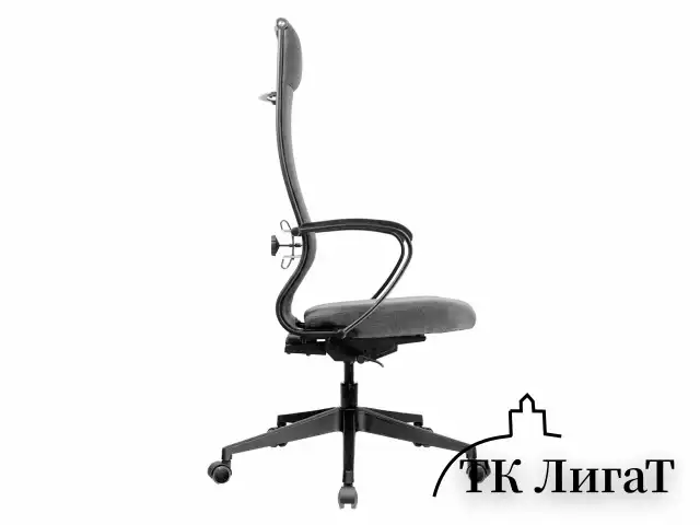 Кресло МЕТТА "ErgoLife" 10 B1-162K, пластик, синхромеханизм, ткань, темно-серое