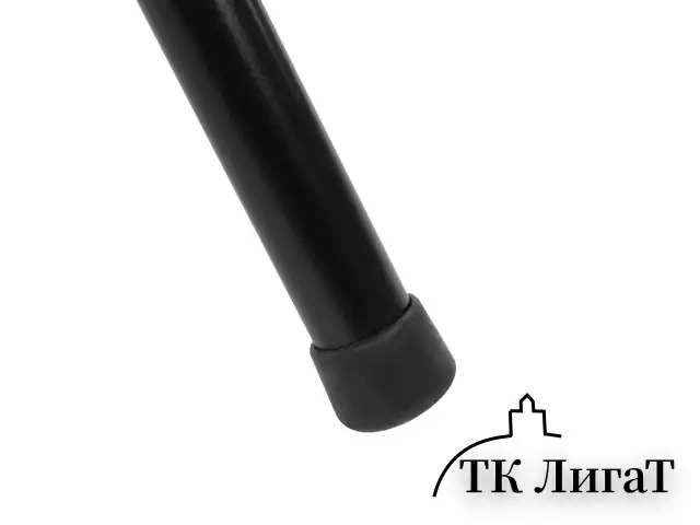Стул складной BRABIX "Golf Plus CF-003 КОМФОРТ", черный каркас, кожзам черный, В КОРОБЕ, 533026