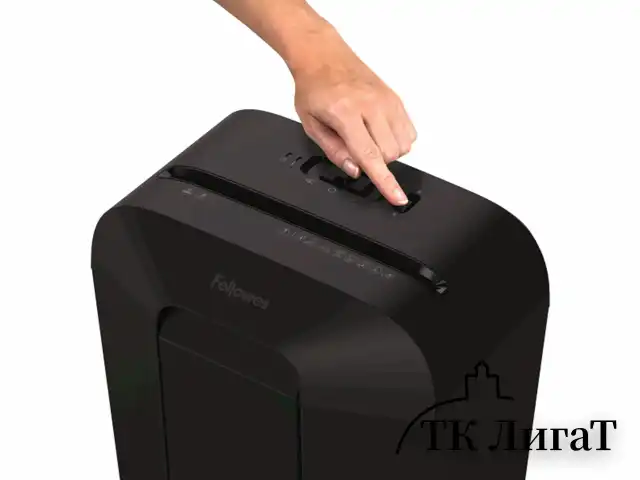 Уничтожитель (шредер) FELLOWES POWERSHRED LX50, 4 уровень секретности, фрагменты 4х37 мм, 9 л., 17 л, FS-44060