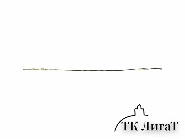 Электрогирлянда-нить уличная "Роса" IP44, 35 м, 1000 LED, теплый белый, 220V, контроллер, ЗОЛОТАЯ СКАЗКА, 591359