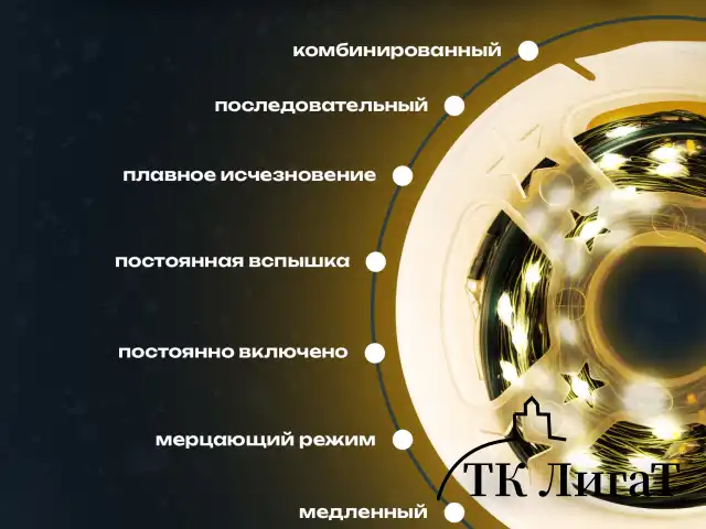 Электрогирлянда-нить уличная "Роса" IP44, 35 м, 1000 LED, теплый белый, 220V, контроллер, ЗОЛОТАЯ СКАЗКА, 591359