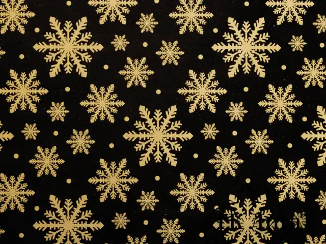 Бумага упаковочная новогодняя НАБОР 3 шт., "Black&Gold", 70х100 см, 3 дизайна, ЗОЛОТАЯ СКАЗКА, 592059