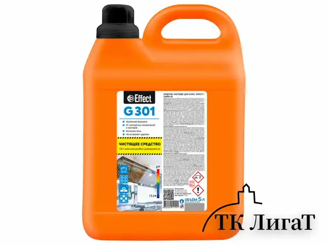 Средство для кухни 5 кг, EFFECT "Gamma 301", для применения во флаконах с триггером, 25680