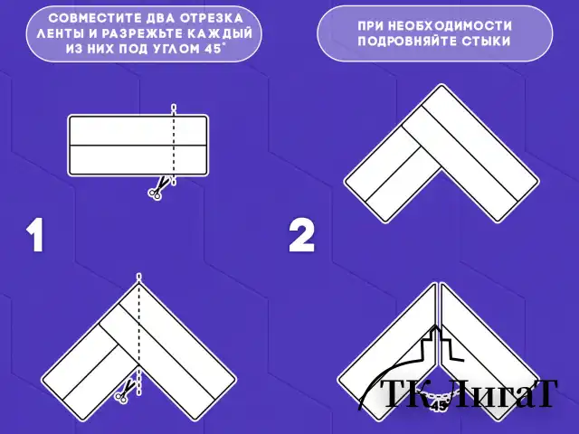 Клейкая лента бордюрная для ванны и кухни 60 мм х 3,35 м, белая, акриловая основа, LAIMA, 608773