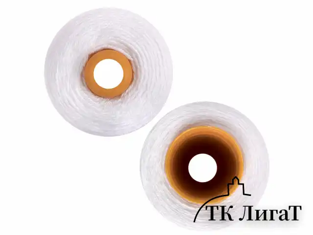 Нить лавсановая для прошивки, БЕЛАЯ диаметр 1,5 мм, 500 м, ЛШ 460, BRAUBERG ORIGINAL, 608922