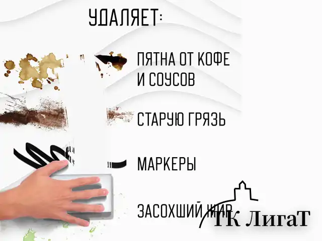 Губка-ластик МЕЛАМИНОВАЯ для удаления пятен, для чистки кухни, уборки, обуви, 10х7х3 см, КОМПЛЕКТ 20 шт., полибэг, LAIMA, 608955.