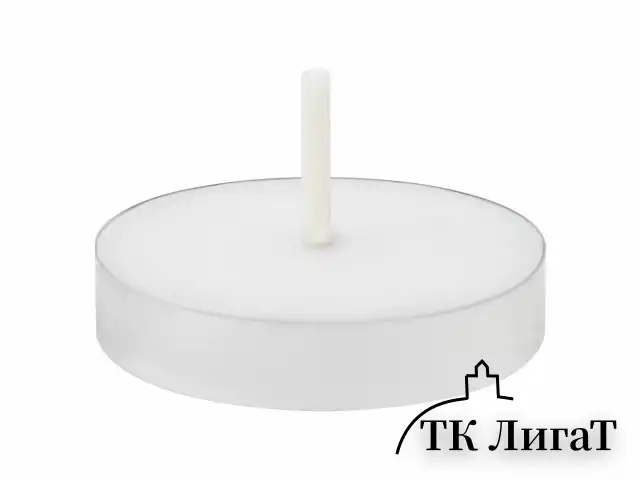 Свечи чайные Standard, до 3,5 часов горения, вес 9 г, КОМПЛЕКТ 25 шт., в гильзе, LAIMA, 609196