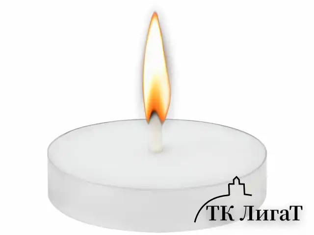 Свечи чайные Standard, до 3,5 часов горения, вес 9 г, КОМПЛЕКТ 50 шт., в гильзе, LAIMA, 609197