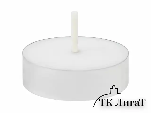 Свечи чайные Long Life, до 5 часов горения, вес 12 г, КОМПЛЕКТ 10 шт., в гильзе, LAIMA, 609199