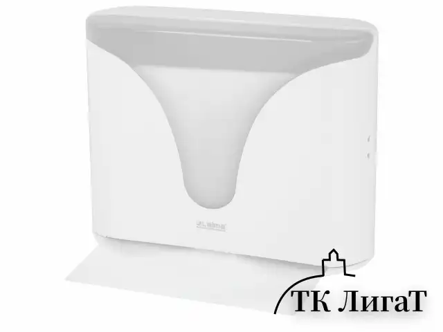 Диспенсер для полотенец EXTRA LAIMA PROFESSIONAL, (Система H2), Z-сложения, белый, ABS-пластик, 609472, 303368